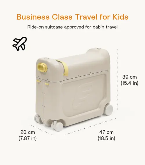 Stokke Jetkids Travel set - Bedbox i ruksak Moonglow White Stokke Jetkids Travel set - Bedbox i ruksak Moonglow White