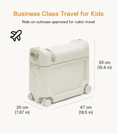 Stokke Jetkids Travel set - Bedbox i ruksak Sea Green Stokke Jetkids Travel set - Bedbox i ruksak Sea Green