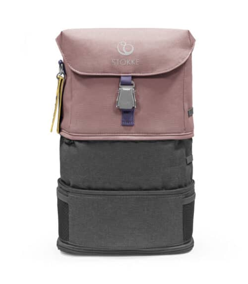 Stokke Jetkids Travel set - Bedbox i ruksak Hazy Lilac