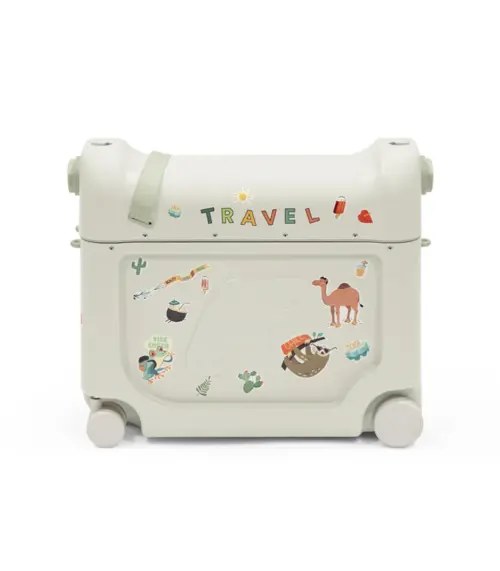 Stokke Jetkids Travel set - Bedbox i ruksak Sea Green Stokke Jetkids Travel set - Bedbox i ruksak Sea Green