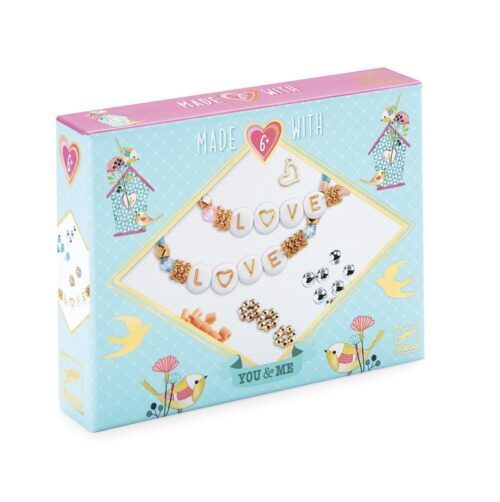 Djeco Love letters and beads