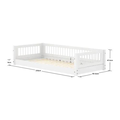 80-17002-40 3 FLEXA WHITE Montessori krevet