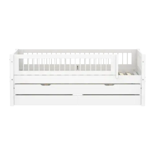 Flexa white krevet 3 FLEXA WHITE Daybed s Pomoćnim krevetom i ladicama