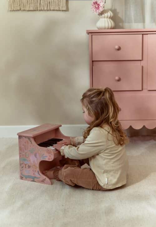 Little Dutch drveni klavir Safari Friends Pink Little Dutch drveni klavir Safari Friends Pink