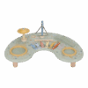 Little Dutch drveni glazbeni stol Safari Friends Little Dutch drveni glazbeni stol Safari Friends