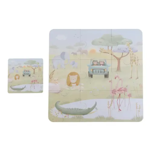Little Dutch Puzzle Safari Friends 6u1