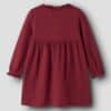 Lil-Atelier haljina crvena Lil' Atelier jacquard haljina dugih rukava