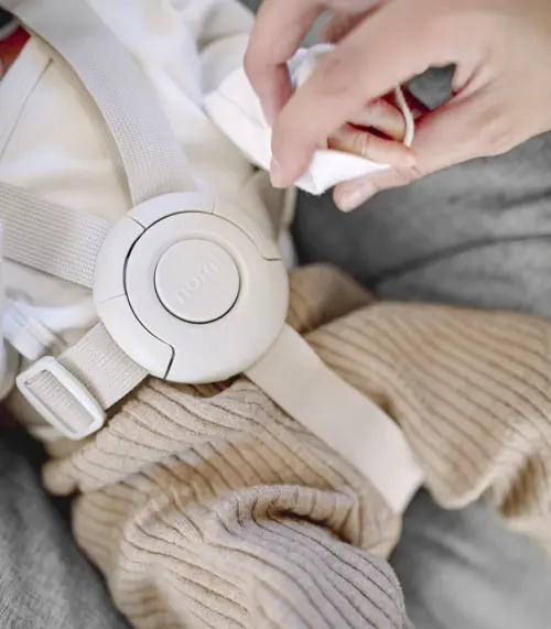Stokke Nomi set za novorođenče White Grey Sand