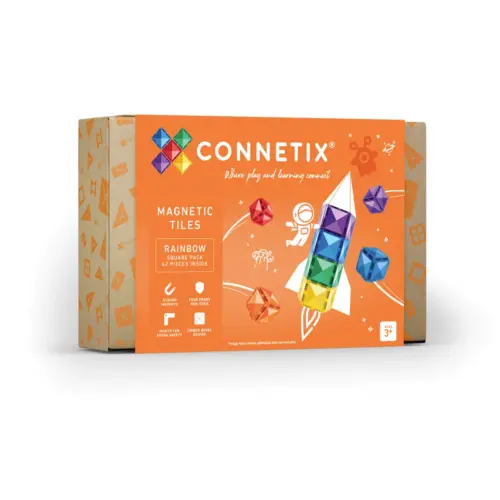 Connetix Rainbow Square Pack 42 kom Connetix Connetix Rainbow Square Pack 42 kom