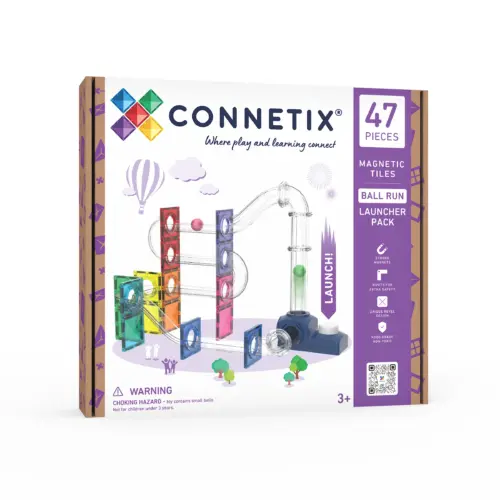 Connetix Ball Run Launcher pack 47 kom Connetix Ball Run Launcher pack 47 kom