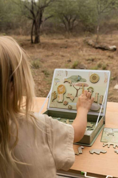 Little Dutch Magnetne puzzle Safari Friends Little Dutch Magnetne puzzle Safari Friends