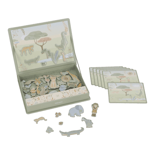 Little Dutch Magnetne puzzle Safari Friends Little Dutch Magnetne puzzle Safari Friends