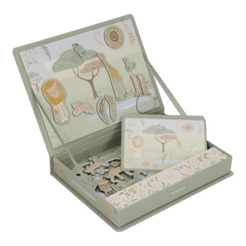 Little Dutch Magnetne puzzle Safari Friends Little Dutch Magnetne puzzle Safari Friends