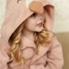 Little Dutch Dječji ogrtač za kupanje Flamingo